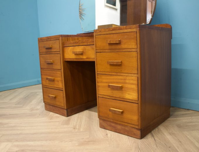 Art Deco Mahogany Dressing Table, 1930s #1737 5