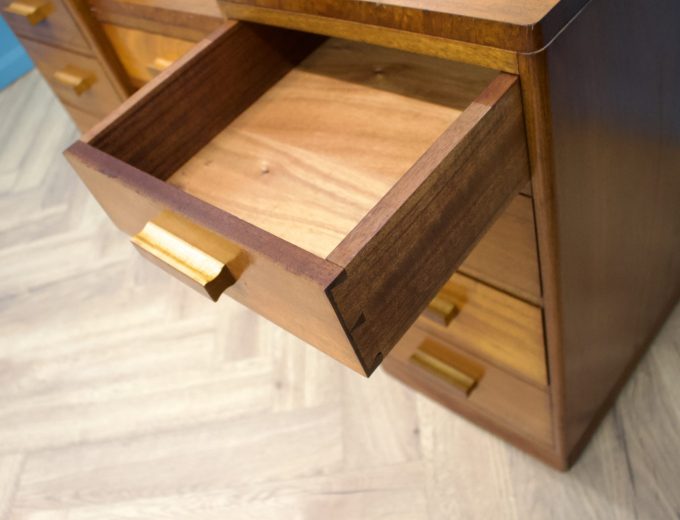 Art Deco Mahogany Dressing Table, 1930s #1737 4