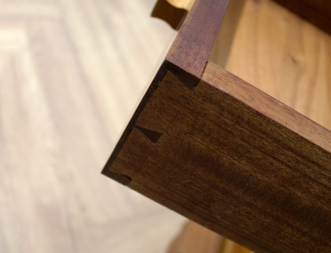 Art Deco Mahogany Dressing Table, 1930s #1737 3