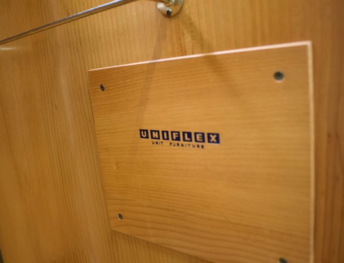 Mid Century Teak Wardrobe from Uniflex, 1960s #1749 6