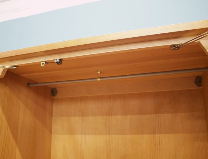 Mid Century Teak Wardrobe from Uniflex, 1960s #1749 3