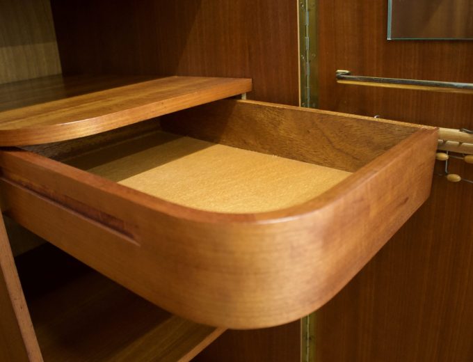 Mid Century Teak Wardrobe from Stonehill, 1960s #1747 3
