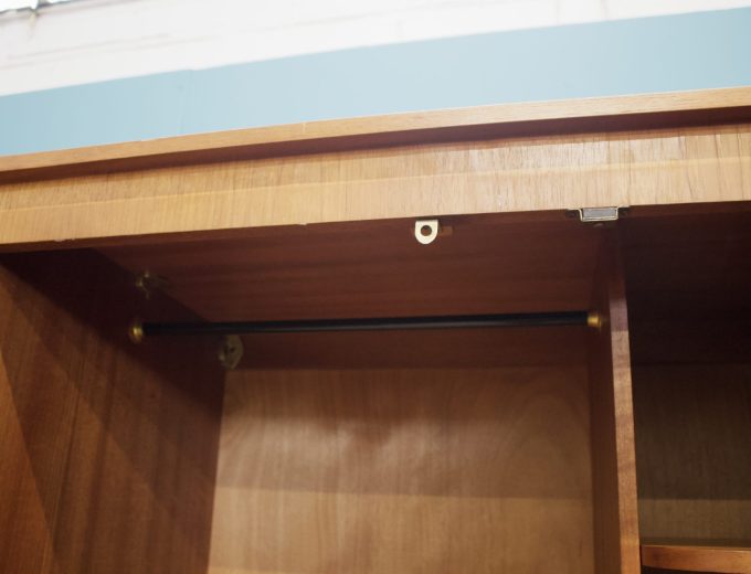 Mid Century Teak Wardrobe from Stonehill, 1960s #1747 1