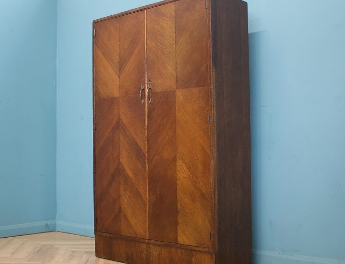 Vintage Oak Compact Wardrobe from Compactum, 1930s, #1744 11