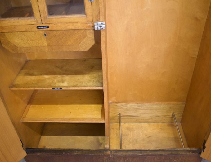 Vintage Oak Compact Wardrobe from Compactum, 1930s, #1744 6