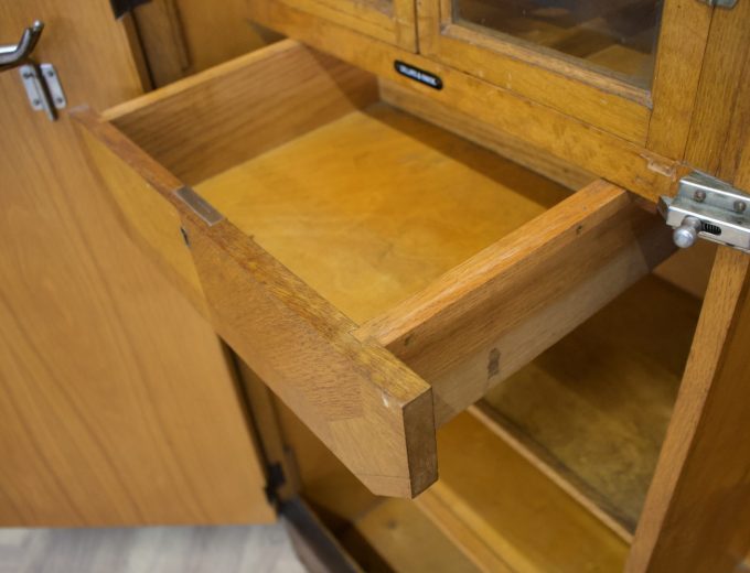 Vintage Oak Compact Wardrobe from Compactum, 1930s, #1744 3