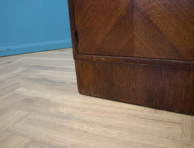 Vintage Oak Compact Wardrobe from Compactum, 1930s, #1744 1