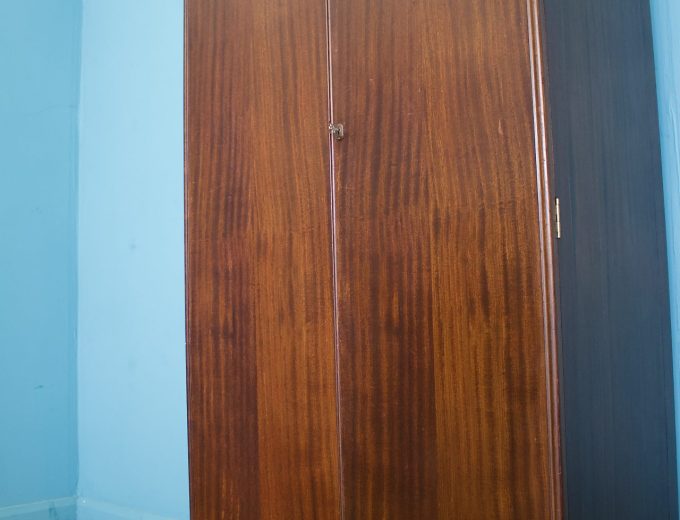 Vintage Art Deco Style Mahogany Compactum Compact Wardrobe, 1950s #1752 8