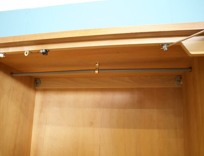 Mid Century Teak Wardrobe from Uniflex, 1960s #1753 3