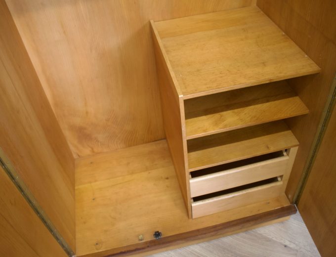 Mid Century Teak Wardrobe from Uniflex, 1960s #1753 2