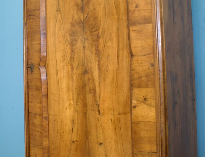 Vintage Burr Walnut Biedermeier Style Wardrobe, 1930s #1755 5