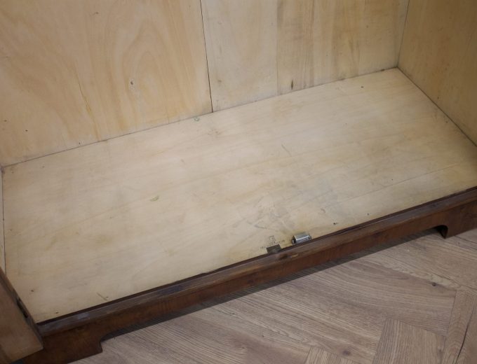Vintage Art Deco Burr Walnut Wardrobe, 1930s #1760 3