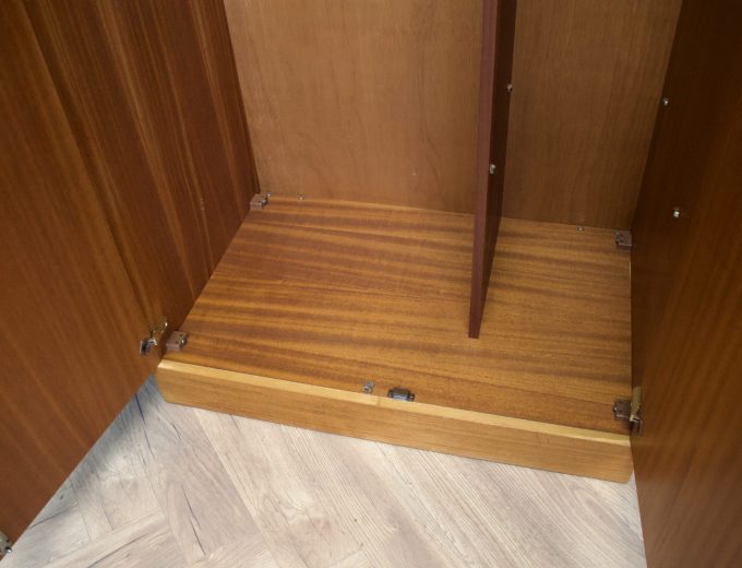 Mid Century Teak Quadrille Double Door Wardrobe from G Plan, 1960s #1765 5