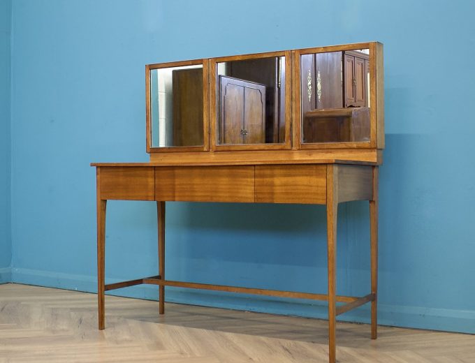 Mid Century Teak Dressing Table Heals Style, 1960s #1763 7