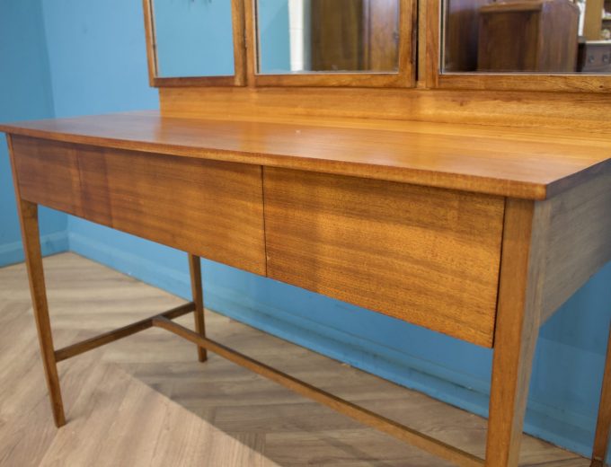 Mid Century Teak Dressing Table Heals Style, 1960s #1763 6