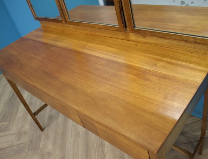 Mid Century Teak Dressing Table Heals Style, 1960s #1763 5