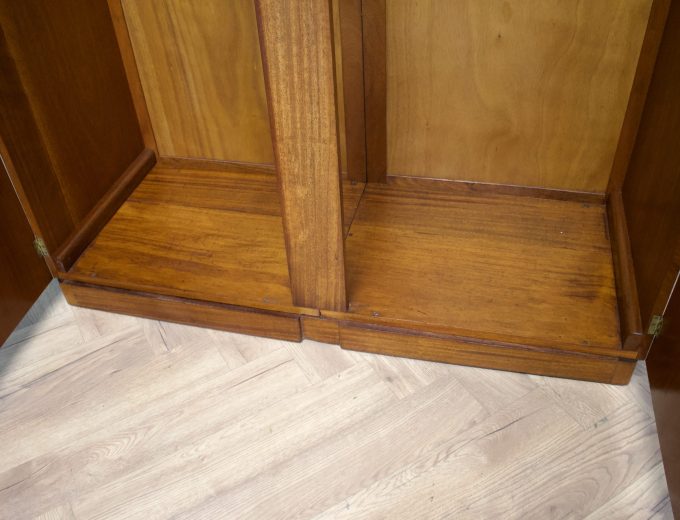 Vintage Art Deco Walnut Wardrobe, 1930s #1762 2