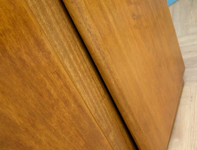 Vintage Art Deco Walnut Wardrobe, 1930s #1762 0
