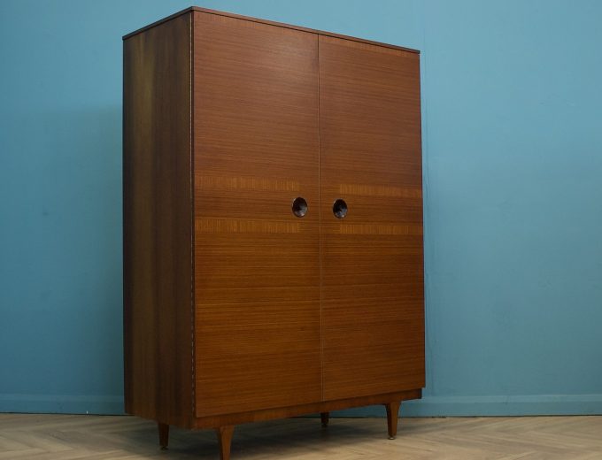 Mid Century Teak Wardrobe from Stonehill, 1960s #1775 0