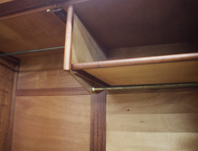 Mid Century Walnut Wardrobe from Alfred Cox , 1950’s, #1780 2