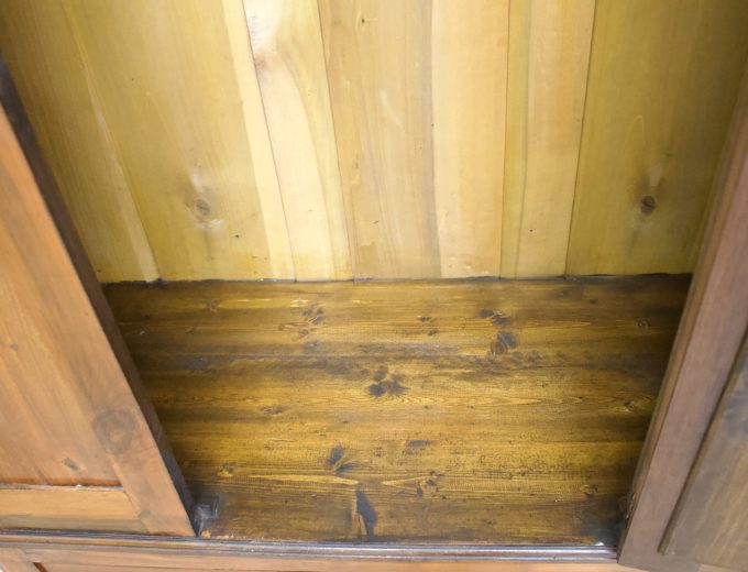 Antique Art Nouveau Mahogany Wardrobe Hall Cupboard, 1900s #1789 2