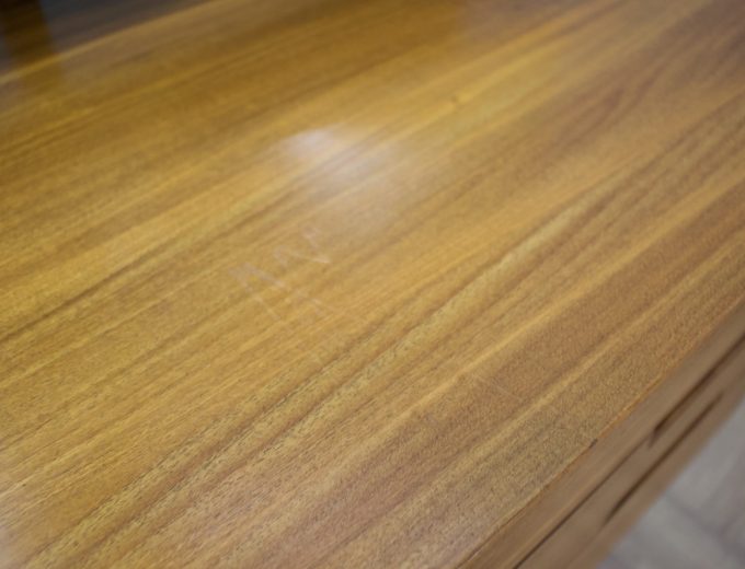 Mid Century Teak Dressing Table or Desk from Uniflex, 1960s #1790 2