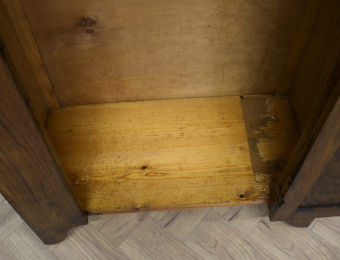Antique Oak Edwardian Arts and Crafts Wardrobe Hall Cupboard, 1900s #1795 3