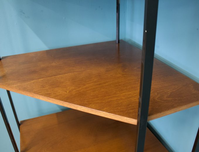 Mid Century Teak Modular Corner Unit Shelving from Avalon, 1960s #1794 4