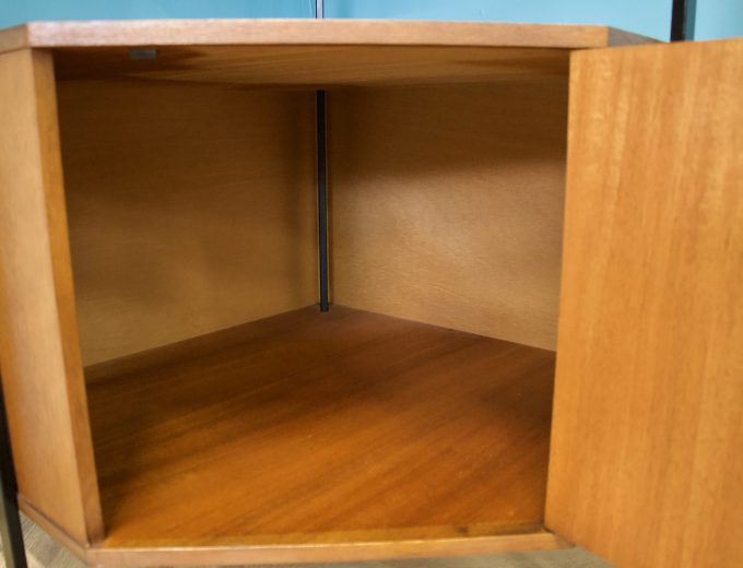 Mid Century Teak Modular Corner Unit Shelving from Avalon, 1960s #1794 2