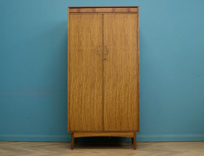 Mid Century Teak Wardrobe from White and Newton, 1960s #1799 8