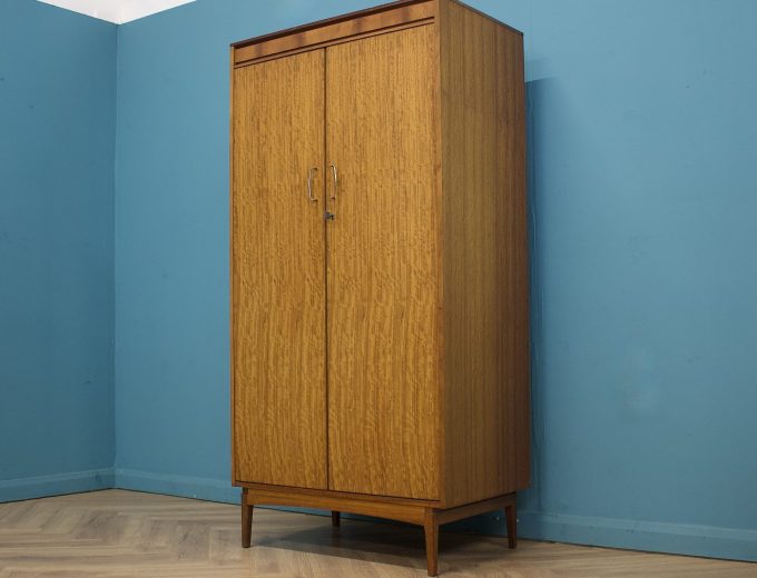 Mid Century Teak Wardrobe from White and Newton, 1960s #1799 7