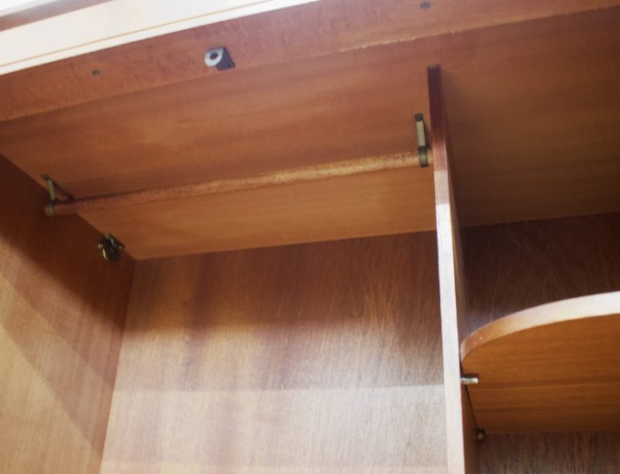 Mid Century Teak Wardrobe from White and Newton, 1960s #1799 1