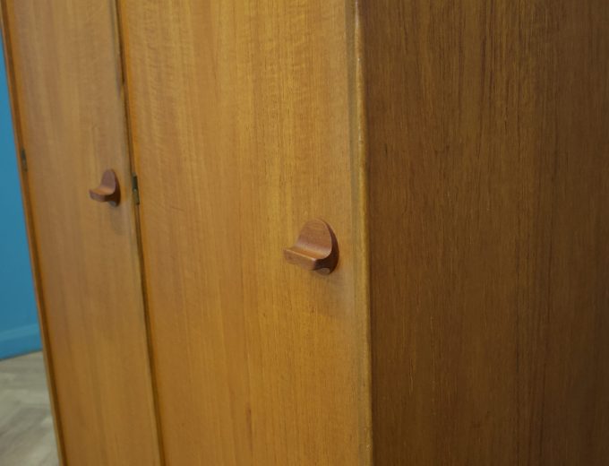 Mid Century Teak Wardrobe from Stag John & Sylvia Reid, 1960s #1805 6