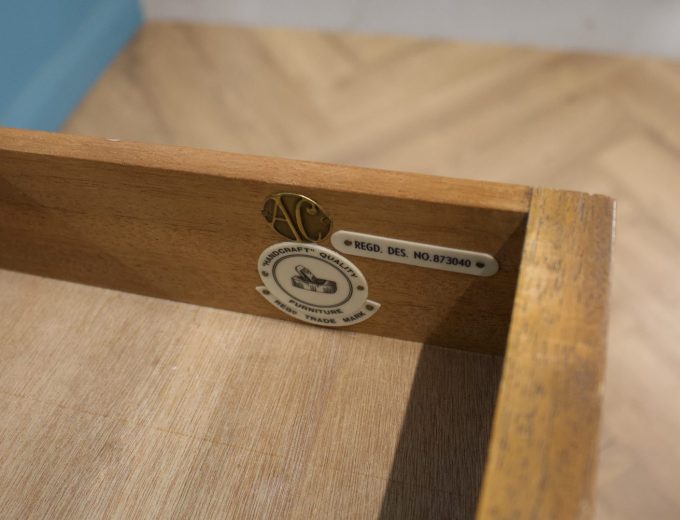 Mid Century Walnut Dressing Table Chest from Alfred Cox, 1950s #1802 6
