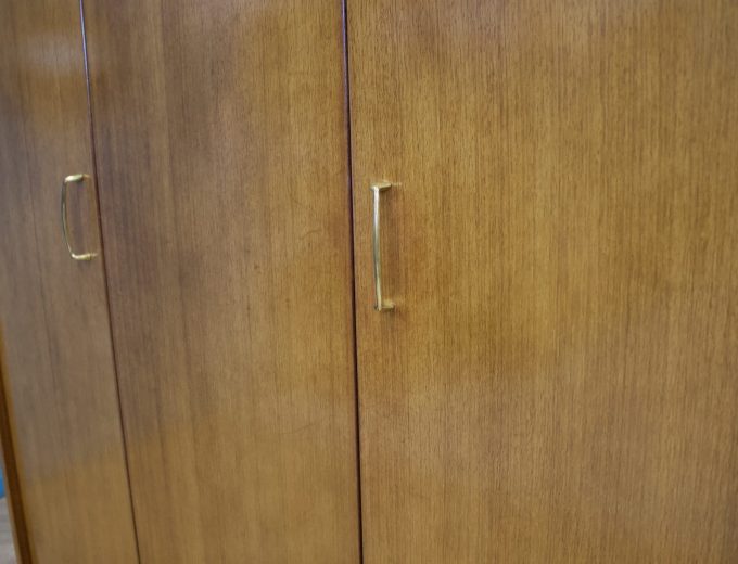 Mid Century Tola Triple Door Wardrobe from G Plan, 1960s #1823 4