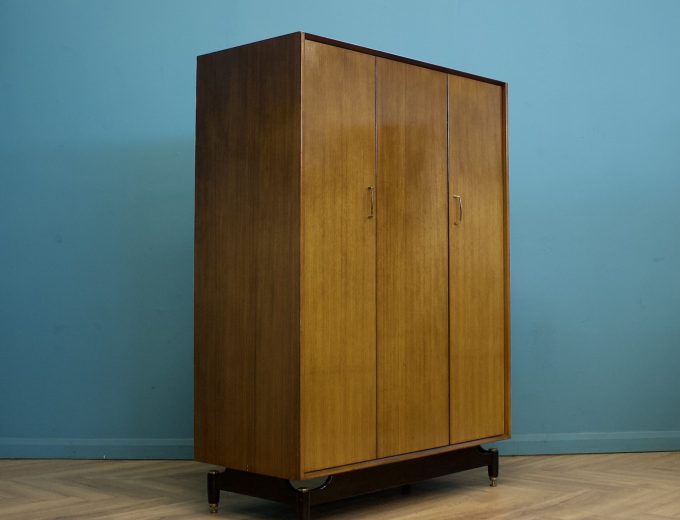 Mid Century Tola Triple Door Wardrobe from G Plan, 1960s #1823 0