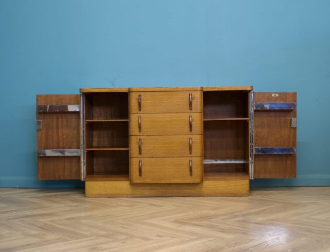 Vintage Art Deco Sideboard, 1940s #1819 3