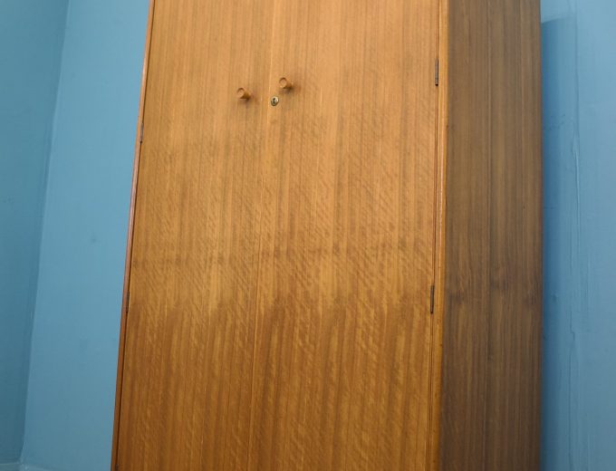 Mid Century Walnut Wardrobe from Alfred Cox Heals, 1960’s, #1817 5