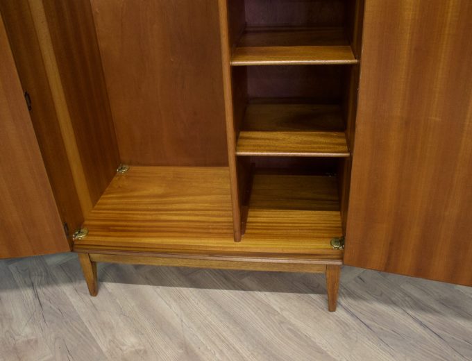 Mid Century Walnut Wardrobe from Alfred Cox Heals, 1960’s, #1817 2