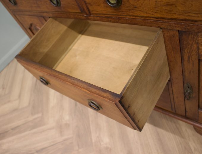 Early 20th Century Walnut Sideboard, 1910s #1809 4