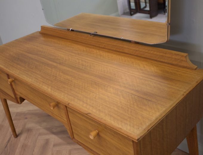 Mid Century Walnut Dressing Table Chest from Alfred Cox, 1950s #1810 3