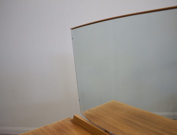 Mid Century Walnut Dressing Table Chest from Alfred Cox, 1950s #1810 1