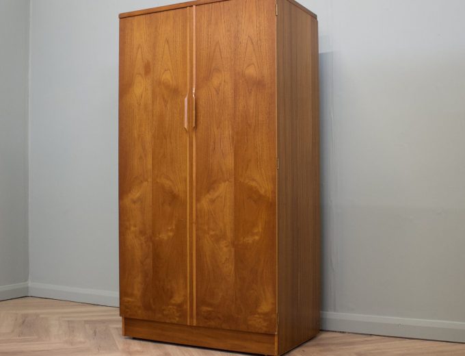 Mid Century Teak Wardrobe from Austinsuite, 1960s #1815 6