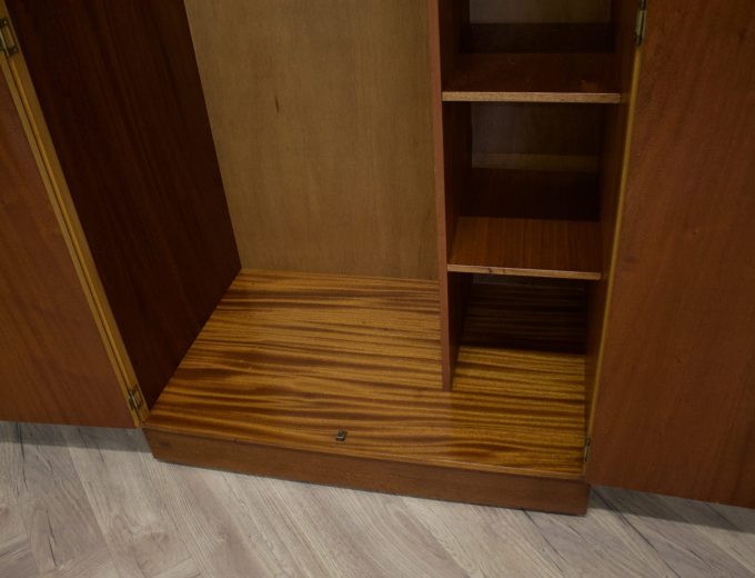 Mid Century Teak Wardrobe from Austinsuite, 1960s #1814 3