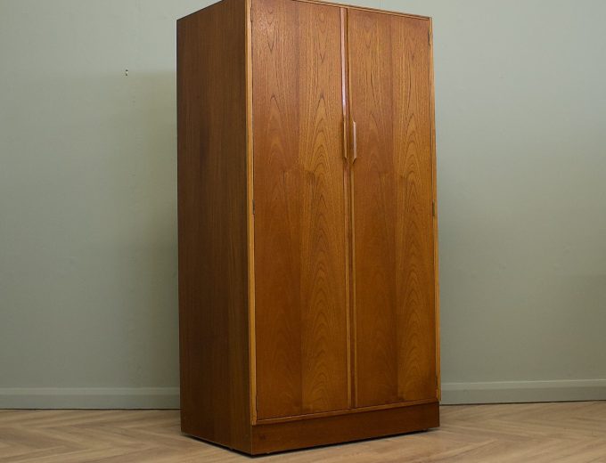 Mid Century Teak Wardrobe from Austinsuite, 1960s #1814 0