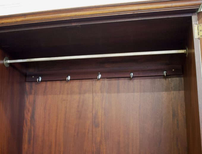 Early 20th Century Mahogany Wardrobe from Heals Heal and Son, 1920s #1829 1