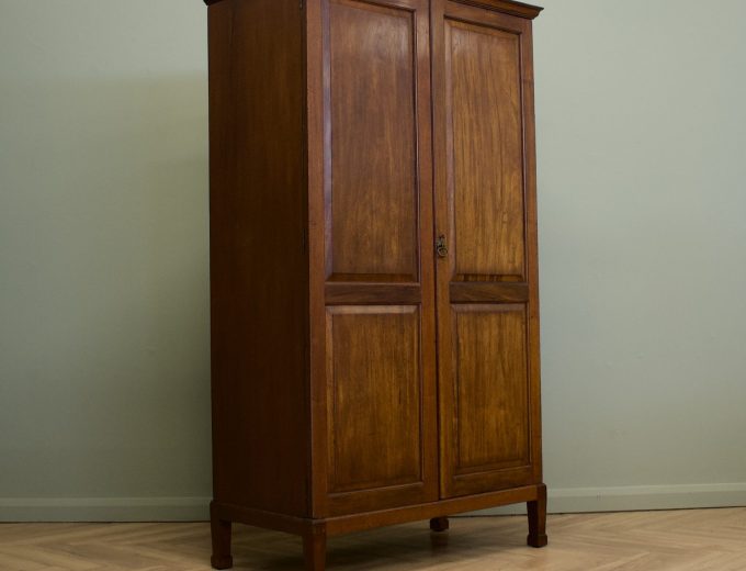 Early 20th Century Mahogany Wardrobe from Heals Heal and Son, 1920s #1829 0