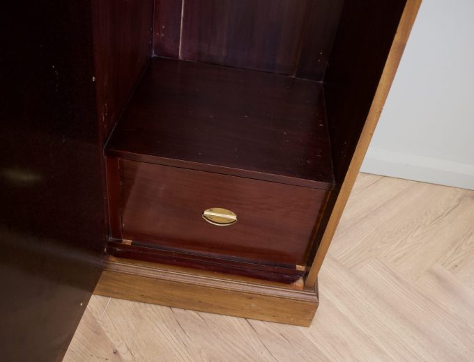 Antique Edwardian Walnut Wardrobe, 1900s #1832 7