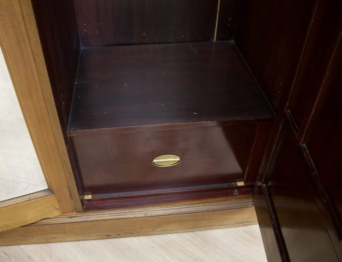 Antique Edwardian Walnut Wardrobe, 1900s #1832 4