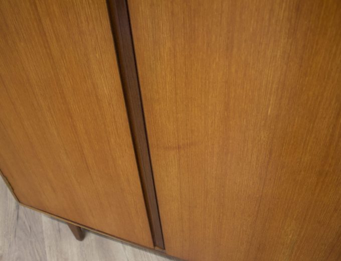 Mid Century Teak Wardrobe from Butilux, 1960s #1837 8
